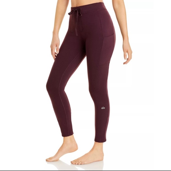 Alo 78 High Waisted Checkpoint Leggings 